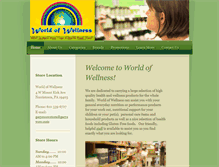 Tablet Screenshot of garysworldofwellness.com